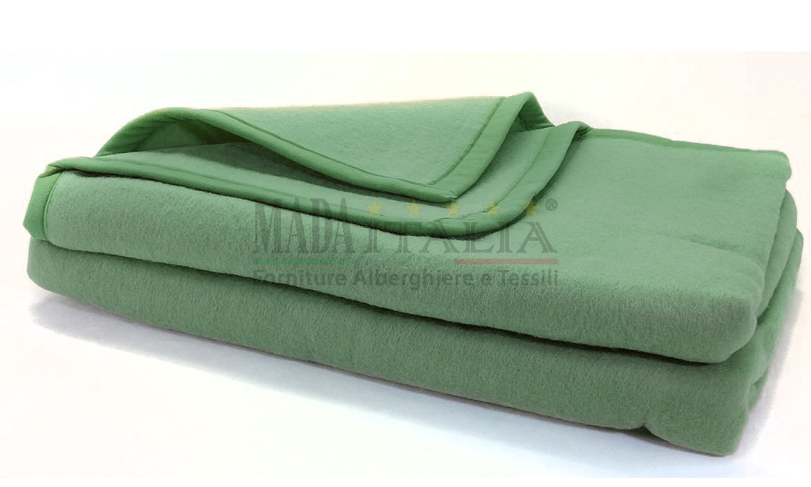 Vendita Coperta Ignifuga Camera Hotel Antifiamma Salvia