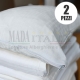 Vendita Coppia Sottofedera Cerniera Copri Guanciale Copri Cuscino Copertina