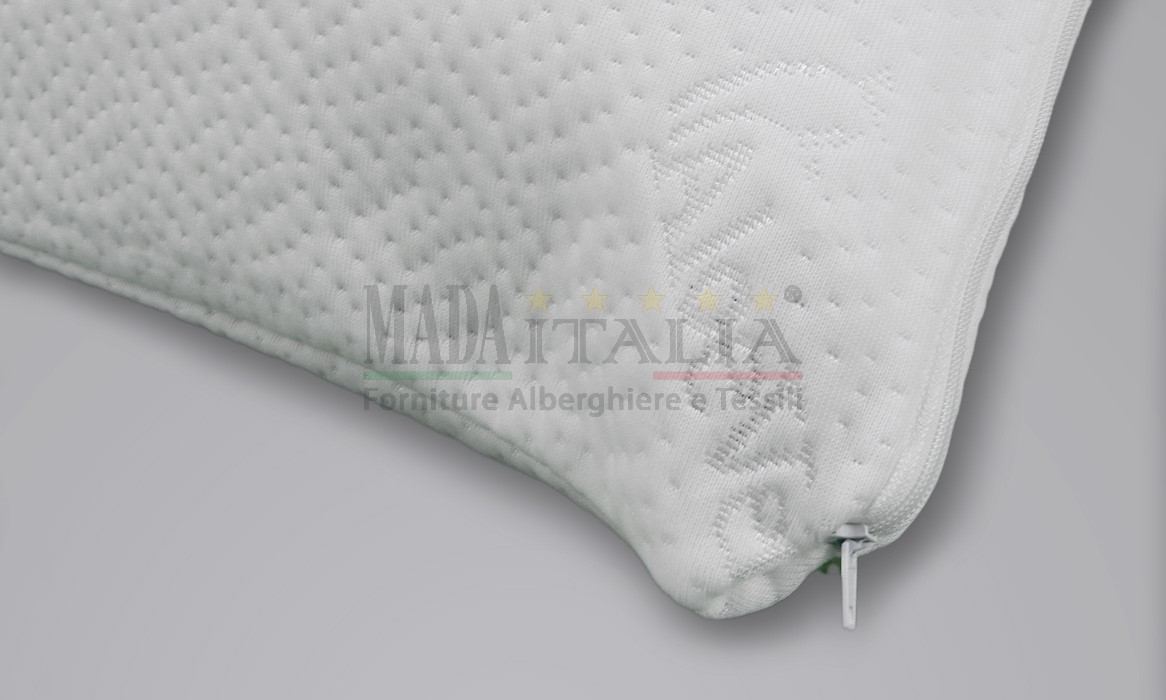 Vendita Sottofedera Cerniera Zip Cuscino Camera Hotel Aloe Dettaglio