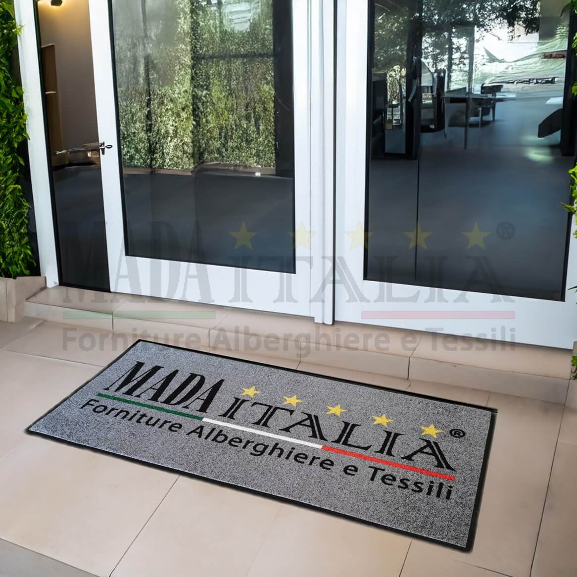 Vendita Tappeto Asciugapassi Personalizzato Stampato 9 12 Mm Bordo Anti Inciampo Copertina