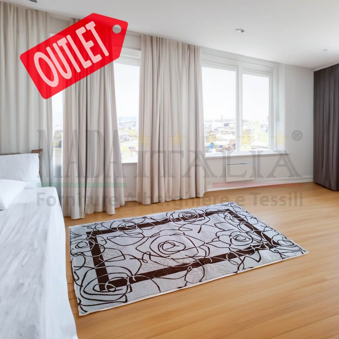 Vendita Tappeto Camera Scendiletto Outlet Copertina