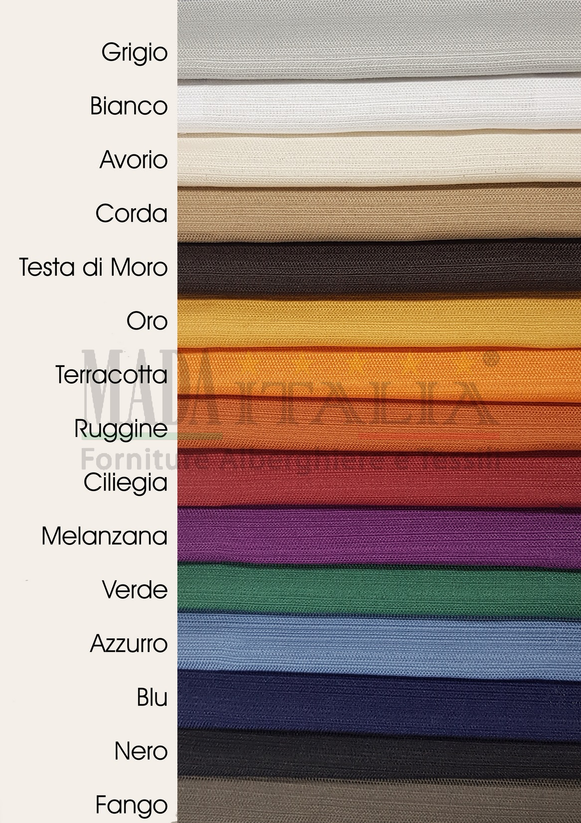 Vendita Tessuto Haiti Tinta Unita Colori Vendita Tessuto Haiti Tinta Unita Colori