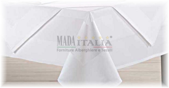 COPRIMACCHIA FASCIA RASO BIANCO 110x110cm. - immagine 4