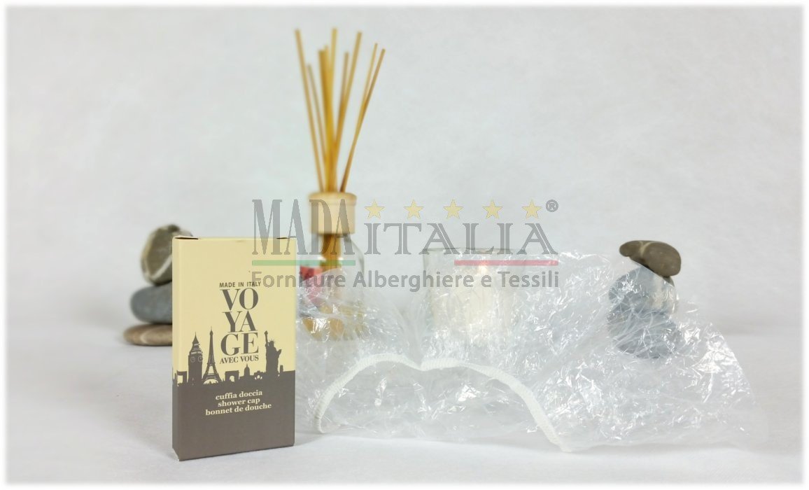 CUFFIA DOCCIA LINEA CORTESIA "VOYAGE" (100pz./€0,1612) - immagine 2