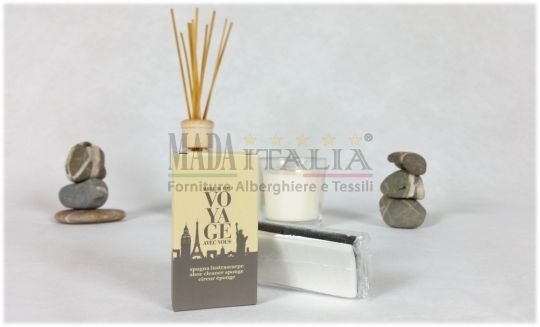 SPUGNA LUSTRASCARPE LINEA CORTESIA "VOYAGE" (100pz./€0,1853) - immagine 2