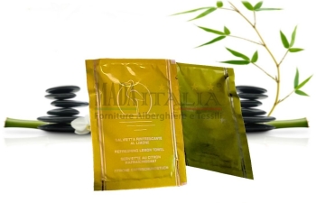 SALVIETTE RINFRESCANTI LINEA CORTESIA "AIRONE" (500pz./€0,0787)