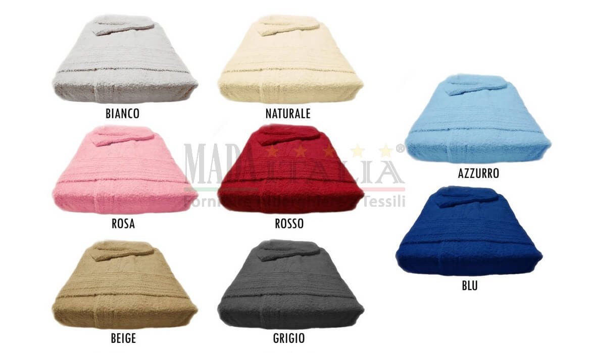Vendita Accappatoio Micro Spugna Cotone Egiziano Colorato Vendita Accappatoio Micro Spugna Cotone Egiziano Colorato