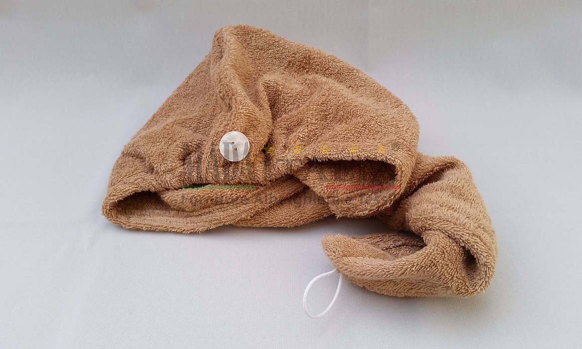 Vendita Turbante Spugna Spa Cammello Vendita Turbante Spugna Spa Cammello