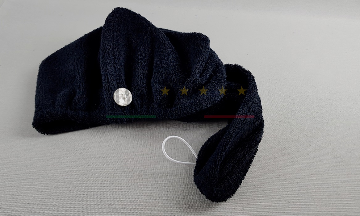 Vendita Turbante Spugna Spa Centro Estetico Nero Vendita Turbante Spugna Spa Centro Estetico Nero