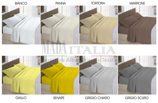 LENZUOLA SOPRA SINGOLE "COLOR" SFUSO - immagine 3