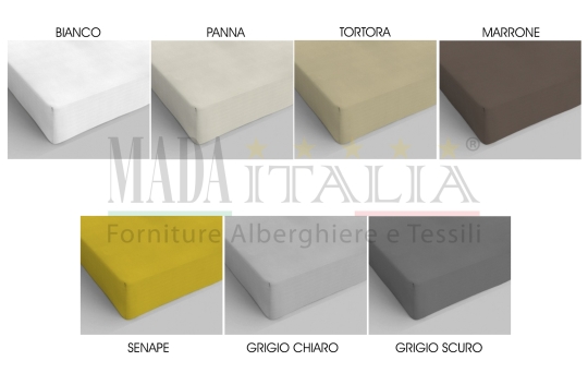 LENZUOLA SOTTO CON ANGOLI MATRIMONIALE "COLOR" SFUSO - immagine 2