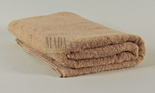 Vendita Asciugamano spugna telo maxi bagno cammello