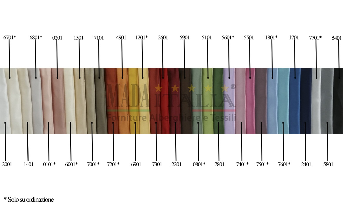 Vendita colori raso tutti