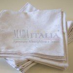 Vendita Tovaglioli Ristorante Cotone 100 Damascato