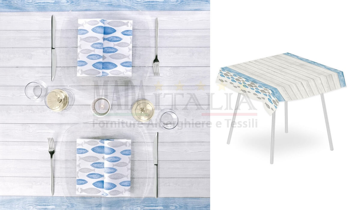 Vendita Tovaglia Monouso 120x120 Airlaid Mediterraneo Vendita Tovaglia Monouso 120x120 Airlaid Mediterraneo