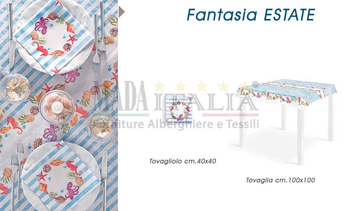 Vendita Tovagliato Monouso Mare Estate Vendita Tovagliato Monouso Mare Estate