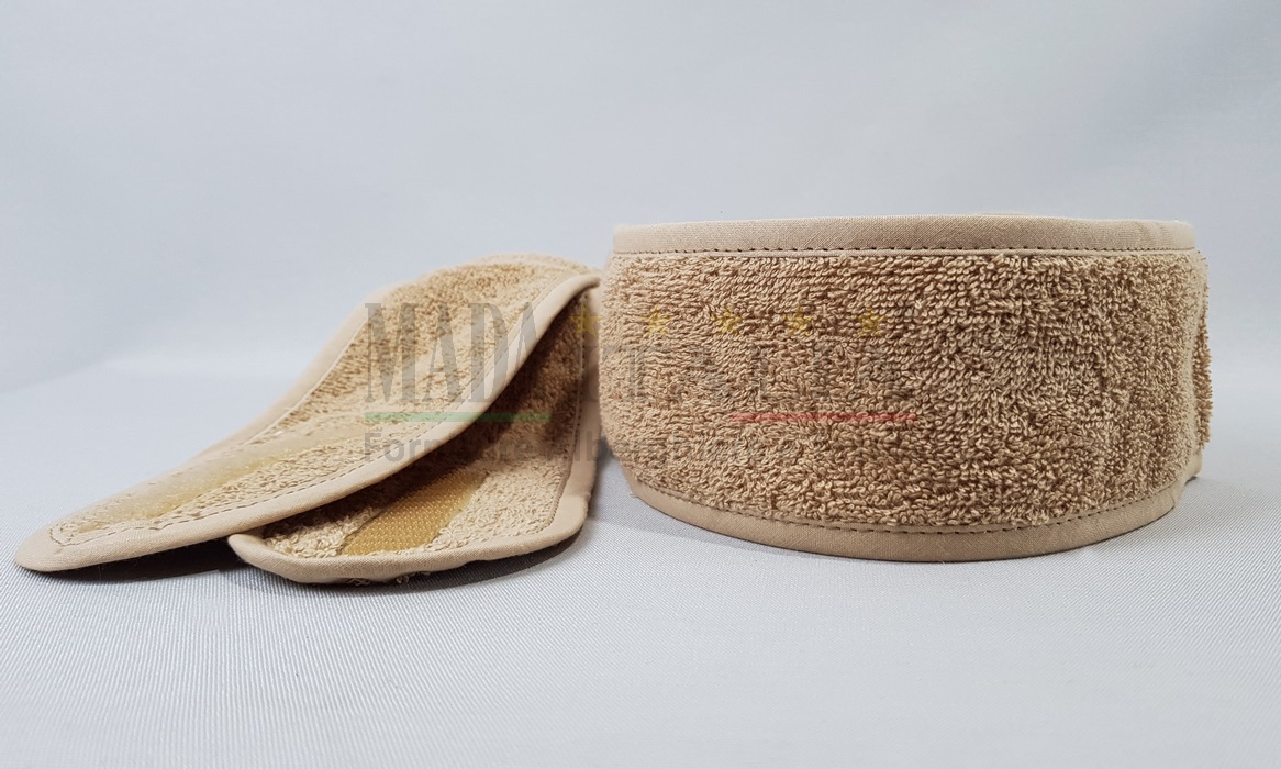 Vendita Fascia Capelli Spugna Cammello Velcro Vendita Fascia Capelli Spugna Cammello Velcro
