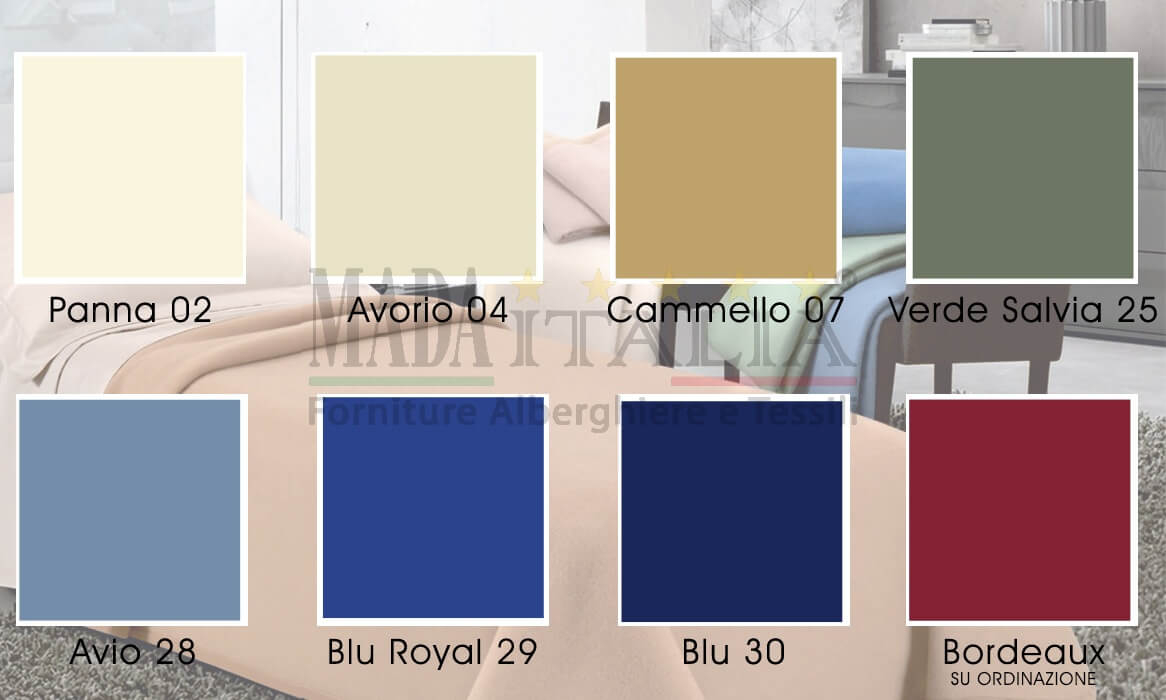 Vendita Coperta Ignifuga Hotel Antifiamma Tinta Unita Misto Lana Colori Vendita Coperta Ignifuga Hotel Antifiamma Tinta Unita Misto Lana Colori