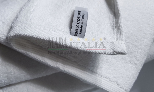 Vendita Asciugamano Spugna Bagno Viso Plus 500 grammi Bianco