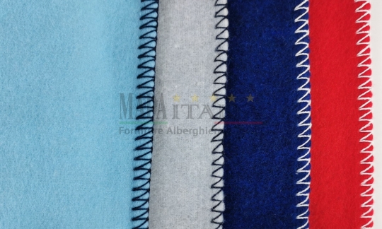 Vendita Coperta Plaid Stripstela Tinta Unita Colori 2