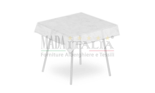 Vendita Tovaglia Coprimacchia Monouso Airspun 120x120 Colore Bianco