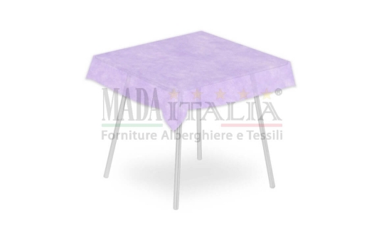 Vendita Tovaglia Coprimacchia Monouso Airspun 120x120 Colore Lilla