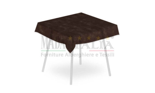 Vendita Tovaglia Coprimacchia Monouso Airspun 120x120 Colore Marrone