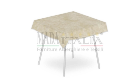 Vendita Tovaglia Coprimacchia Monouso Airspun 120x120 Colore Sabbia