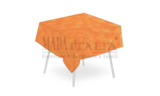 Vendita Tovaglia Monouso Airspun 160x160 Colore Arancio