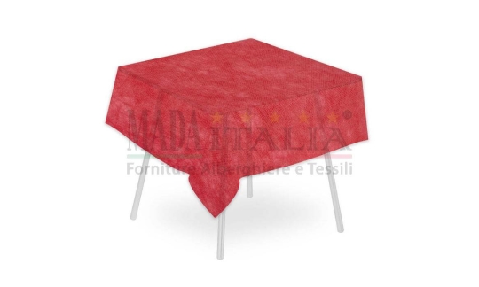 Vendita Tovaglia Monouso Airspun 160x160 Colore Rosso