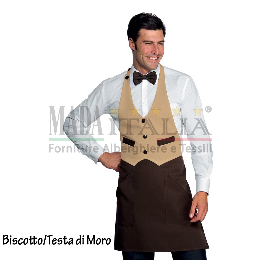 Vendita Grembiule Cameriere Pettorina Biscotto/Testa di Moro Vendita Grembiule Cameriere Pettorina Biscotto/Testa di Moro