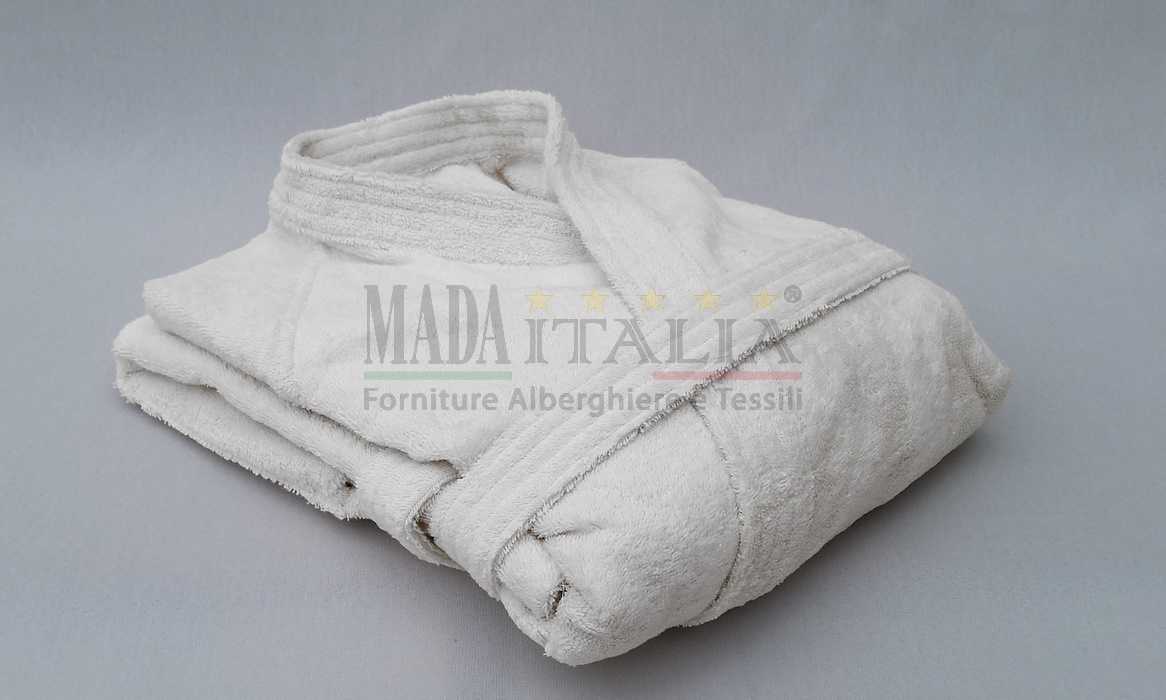 Vendita Accappatoio Spugna Bianco Kimono Vendita Accappatoio Spugna Bianco Kimono