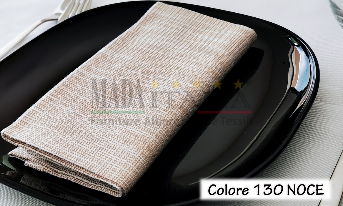 Vendita Tovaglioli Flambe puro cotone colore noce Vendita Tovaglioli Flambe puro cotone colore noce