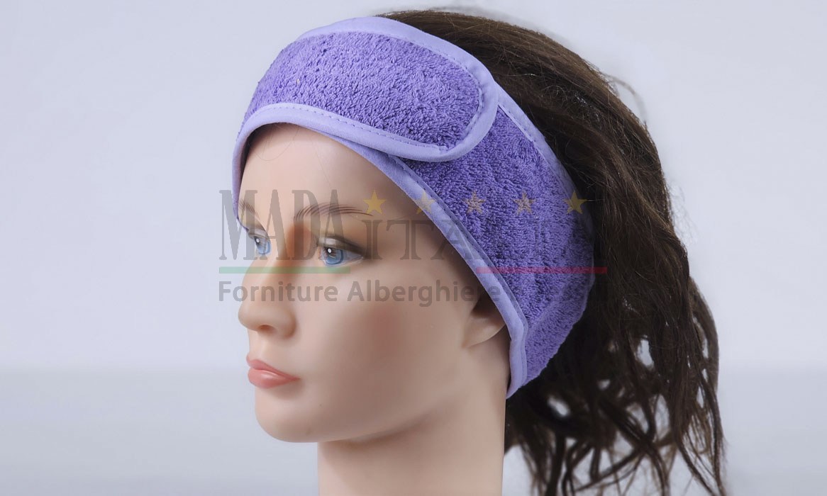 Vendita Fascia Capelli Apertura Strappo Spugna Lilla Vendita Fascia Capelli Apertura Strappo Spugna Lilla