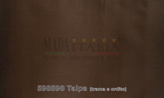 Vendita Tessuto Folk 100% Cotone H320 cm. IDH Col. 598598 Trama Ordito Talpa