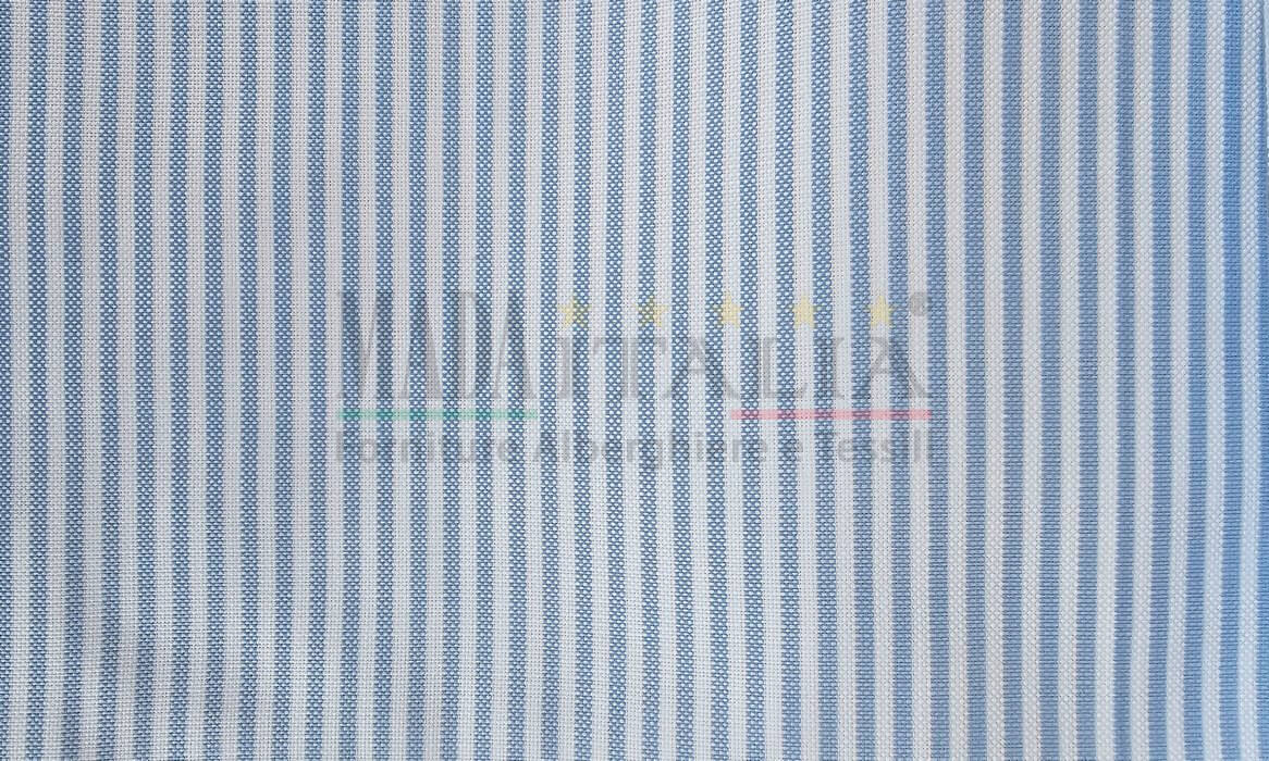 Vendita Tovagliolo Cotone Folk Rigato 214 Azzurro