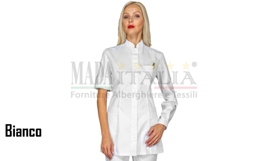 Vendita Casacca Estetista Manica Lunga Antigua Bianco 003000