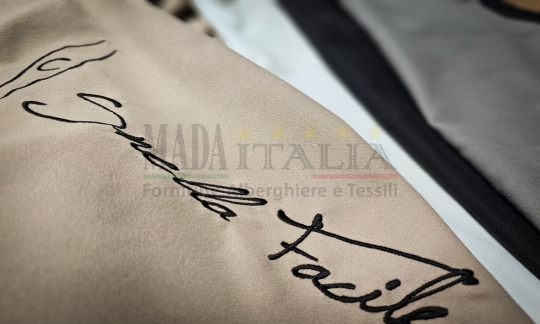 Vendita Telo Microfibra Personalizzato Ricamo