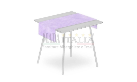 Vendita Runner Monouso Spunbond Basic Striscia Tavolo Lilla