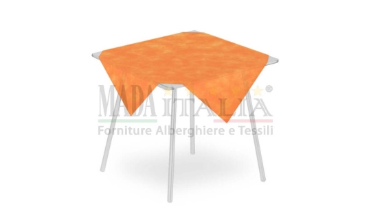 Vendita Tovaglia Coprimacchia Monouso Airspun Colore Arancio