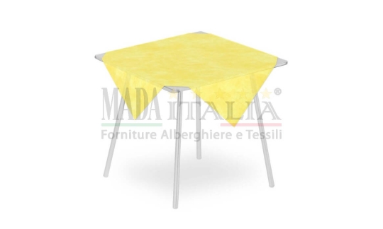 Vendita Tovaglia Coprimacchia Monouso Airspun Colore Giallo