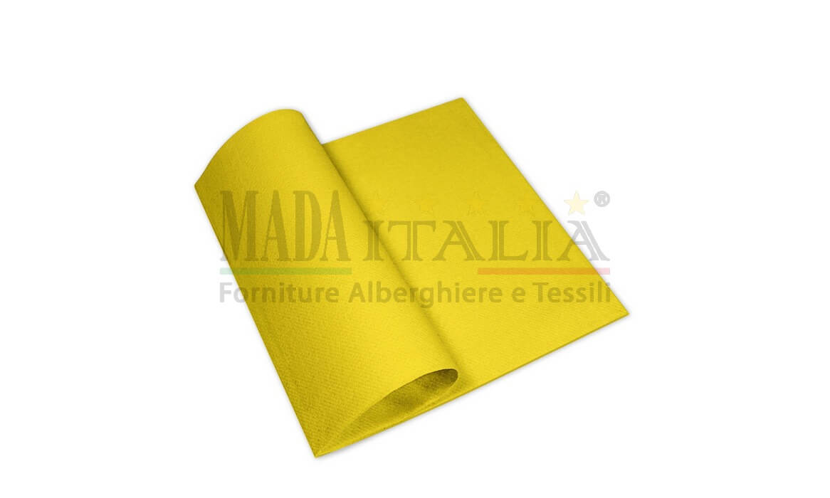 Vendita Tovaglioli Monouso Airlaid Plus Tinta Unita 40x40 Giallo Vendita Tovaglioli Monouso Airlaid Plus Tinta Unita 40x40 Giallo