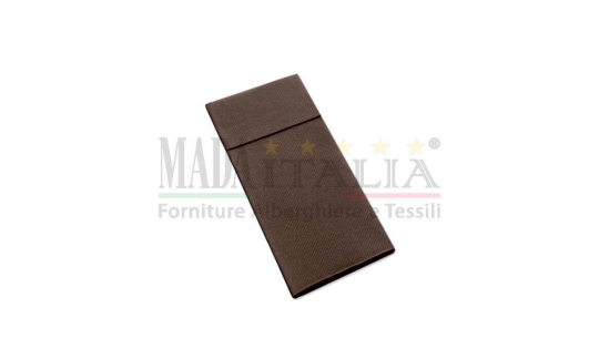 Vendita Tovaglioli Monouso Tasca Porta Posate Airlaid Cacao