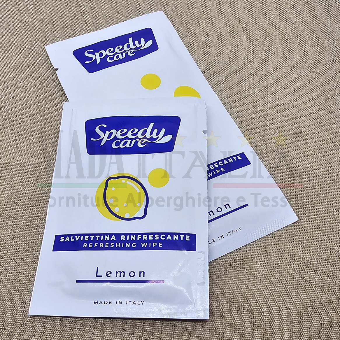 Vendita Salviette Detergenti Mani Umidificate Ristorante Limone Copertina