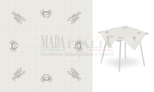 Vendita Tovaglia Coprimacchia Monouso 100x100 Astice Fumè