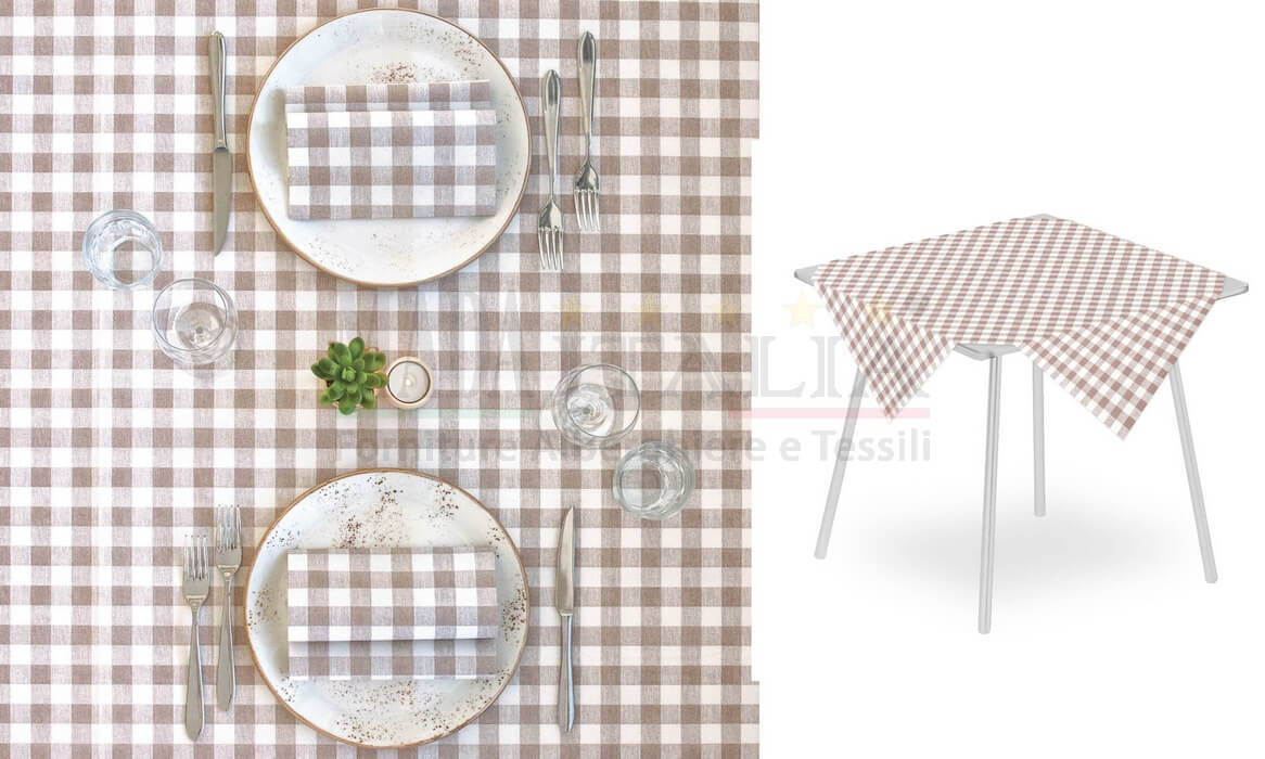 Vendita Tovaglia Monouso Airlaid Osteria Big Nocciola 100x100 Vendita Tovaglia Monouso Airlaid Osteria Big Nocciola 100x100