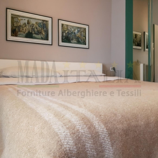 Vendita Coperta Hotel Letto Misto Lana Acrilico Copertina
