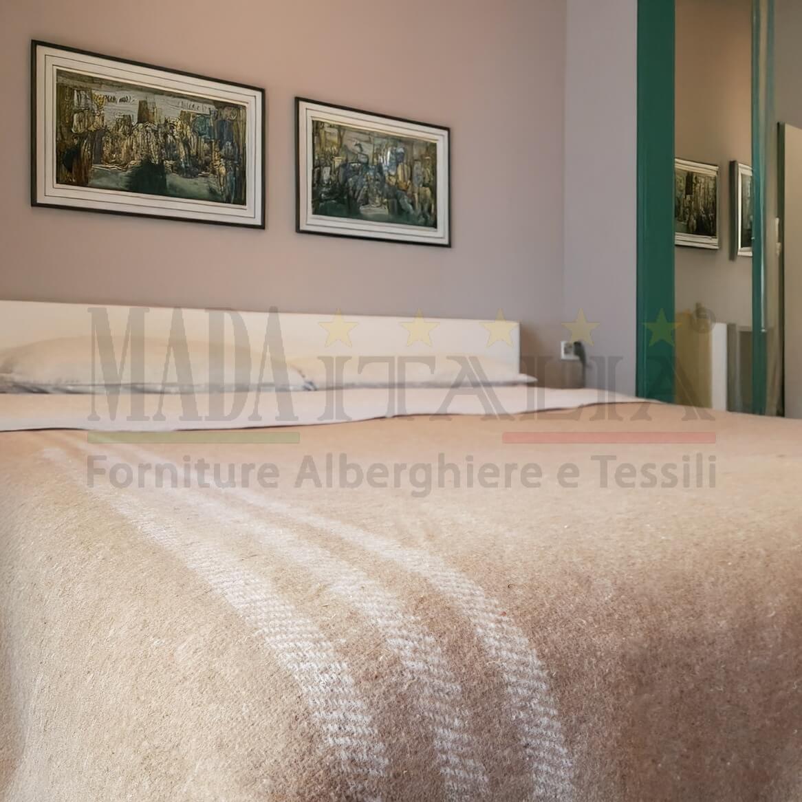 Vendita Coperta Hotel Letto Misto Lana Acrilico Copertina