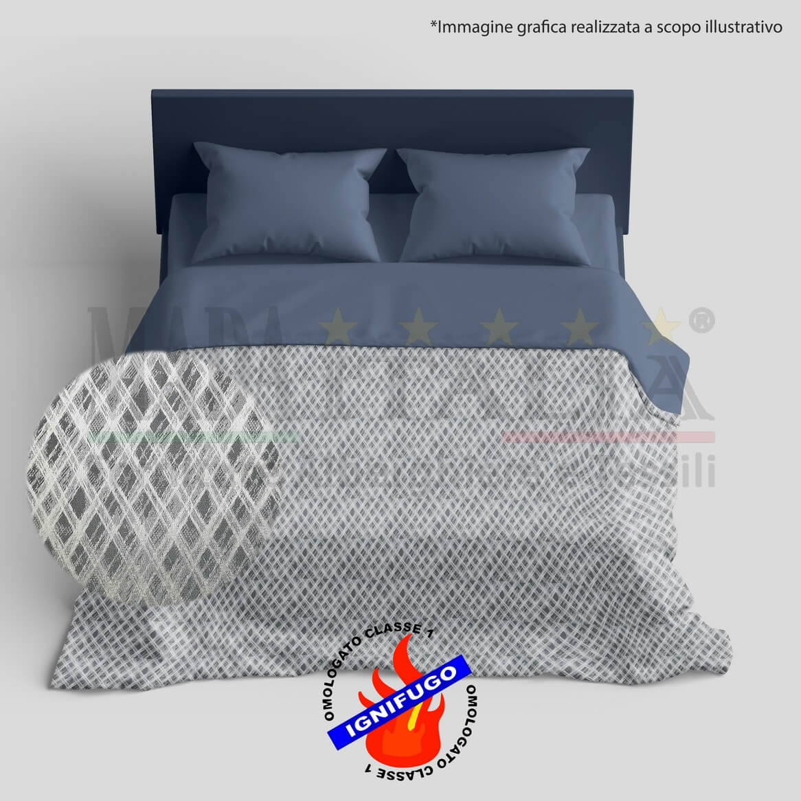 Vendita Copriletto Ignifugo Fairmaddy Copertina