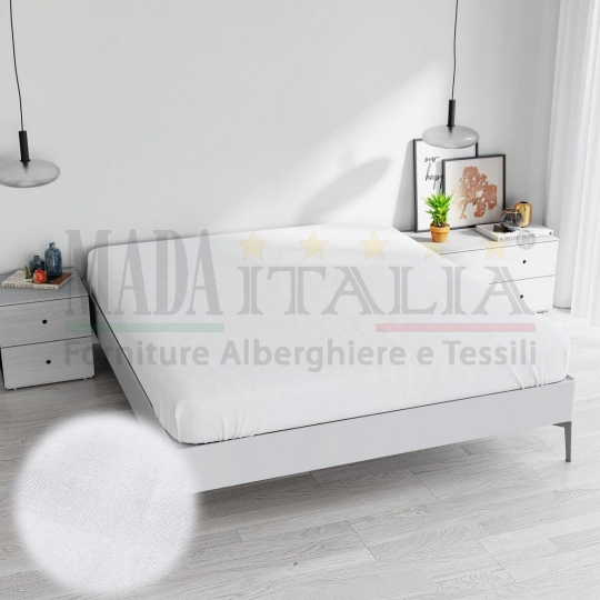 Vendita Lenzuolo Sotto Matrimoniale Simil Percalle Tela 30 30 Copertina